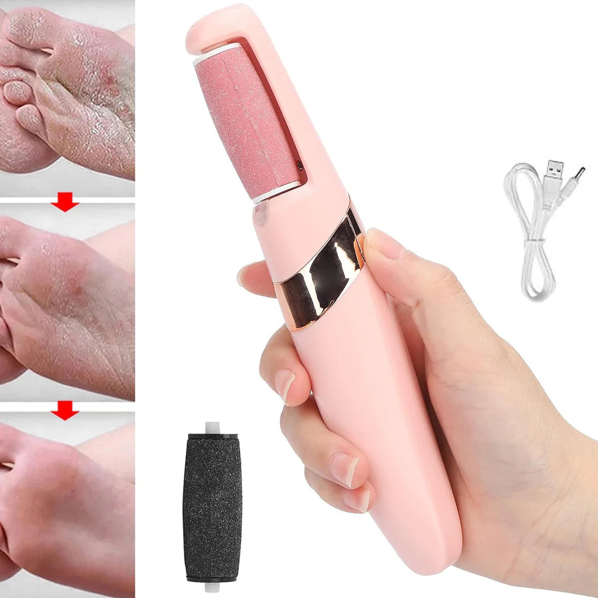 0015. Smooth Step Pro Electric Pedicure Care Kit