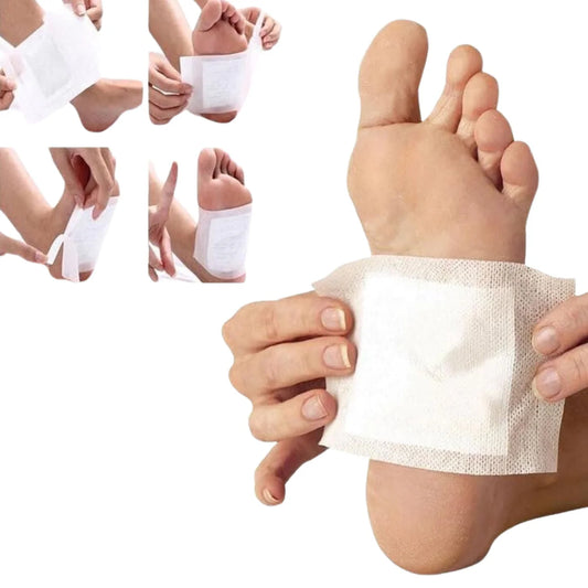 0027. Detoxi Pure Ginger & Salt Cleansing Foot Pads (30-Piece Set)